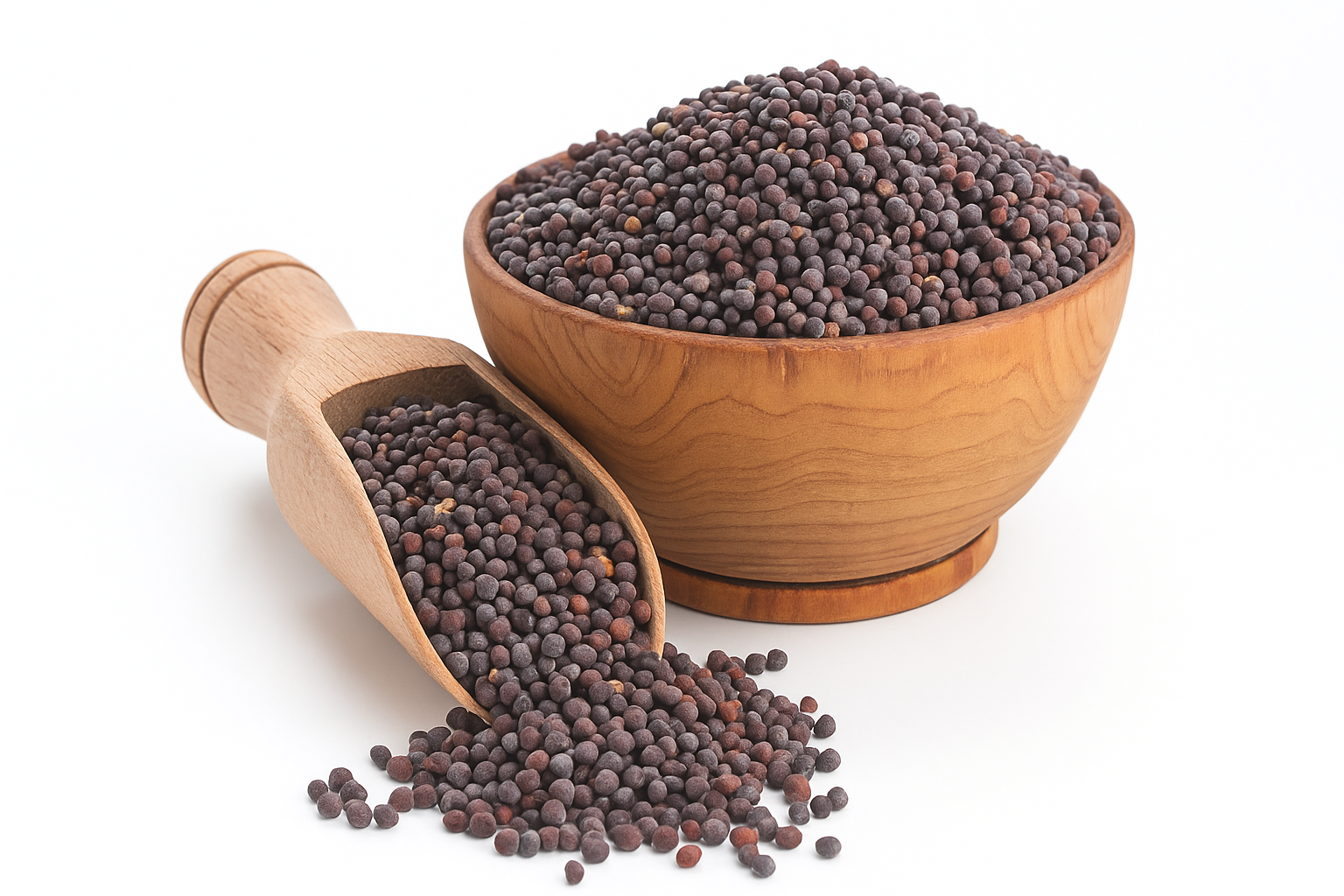 Mustard Seeds (Black, Yellow, Brown)